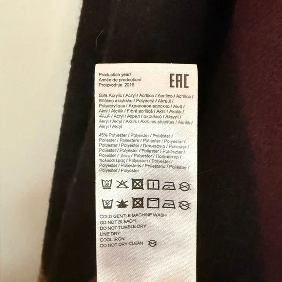 Stylish Multicolor Poncho with Fringe - Picture 3 of 4